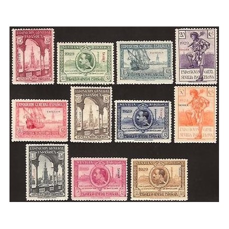 1929 ED. Tánger 37/47 *
