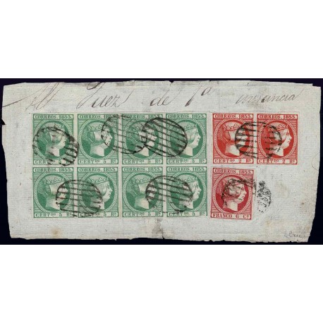 1853 ED. 17 us, 19 us [x2], 20 us [x8]
