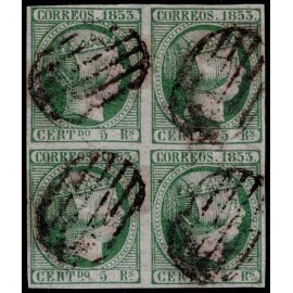 1853 ED. 20 us [x4]