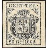 1864 ED. Telégrafos 4 *