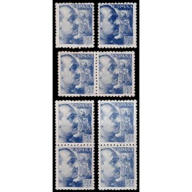 1940 ED. 929 + 929t, 929ted ** [x8]