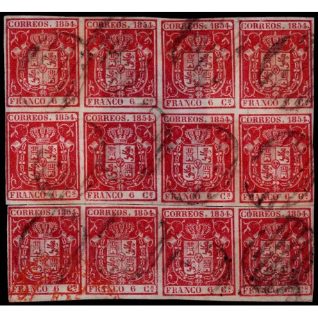 1854 ED. 24 us [x12]