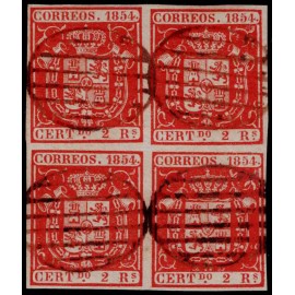 1854 ED. 25p us [x4]