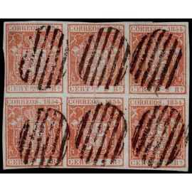1854 ED. 25pa us [x6]