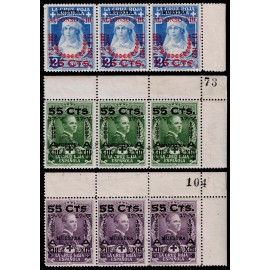 1927 ED. 377Mt/379Mt ** [x3]