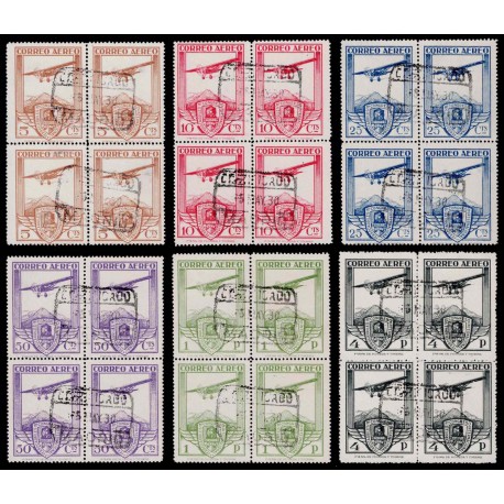 1930 ED. 483/488 us [x4]