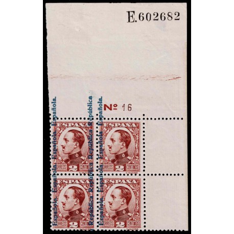 1931 ED. 593hdh + 593hde ** [x2]