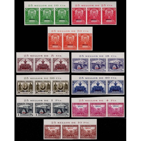 1931 ED. 620s/629s ** [x3]