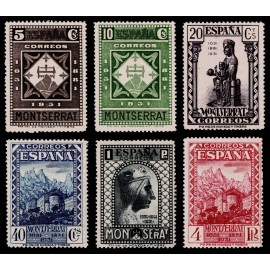 1931 ED. 638Na/639Na, 641Na, 644Na, 646Na/647Na *