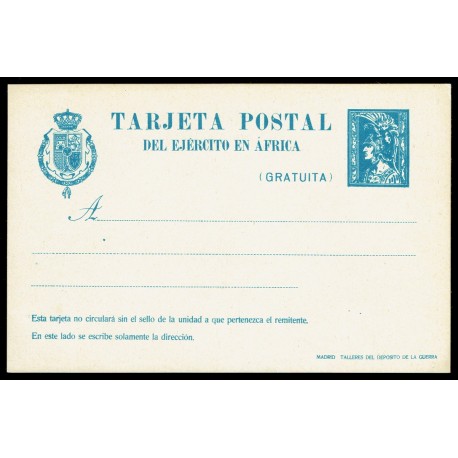 1921 ED. 2A * Tarjetas Militares
