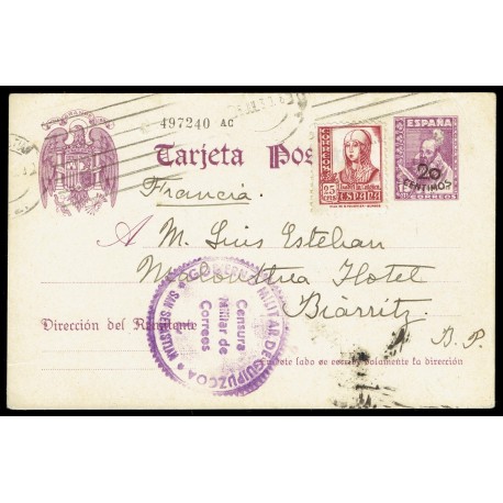 1939 ED. 85 us Tarjetas Entero Postales (2)