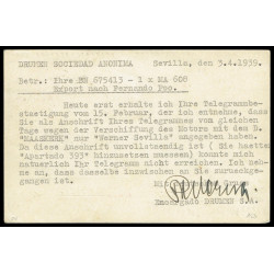 1939 ED. 84 us Tarjetas Entero Postales