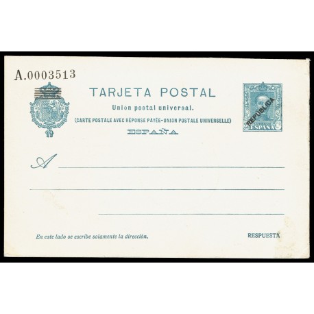 1931 ED. M4ev * Tarjetas Entero Postales