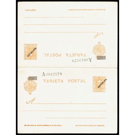 1931 ED. M3 * Tarjetas Entero Postales
