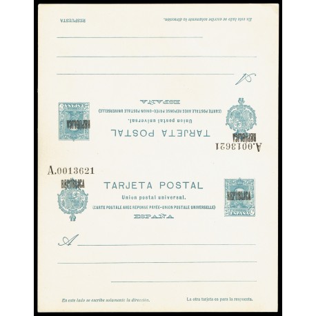1931 ED. B8e ** Tarjetas Entero Postales