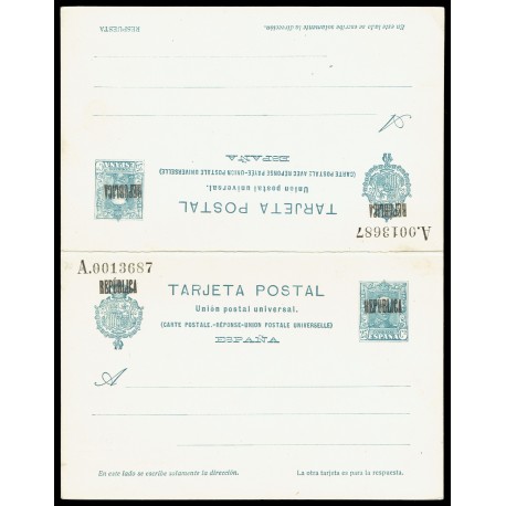1931 ED. B8 * Tarjetas Entero Postales