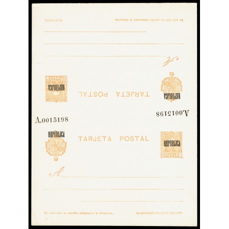 1931 ED. B7 ** Tarjetas Entero Postales