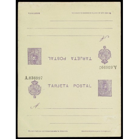 1910 ED. 51 ** Tarjetas Entero Postales