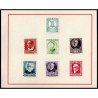 1932 ED. 662/675, 676, 677, Guinea 202/203 y NE11/NE11G