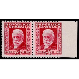 1932 ED. 667smd + 667 **