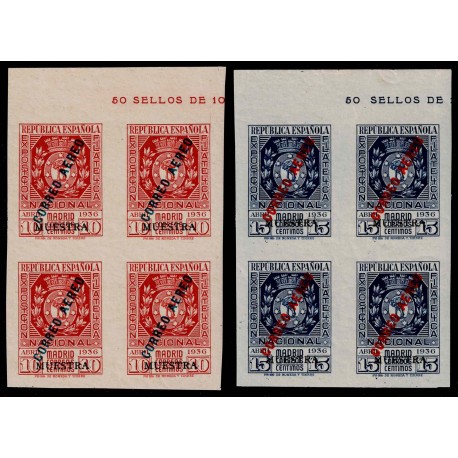 1936 ED. 729M/730M ** [x4]