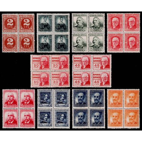 1936 ED. 731/740 ** [x4]