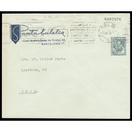 1941-1956 ED. 123 us Enteros Postales Privados