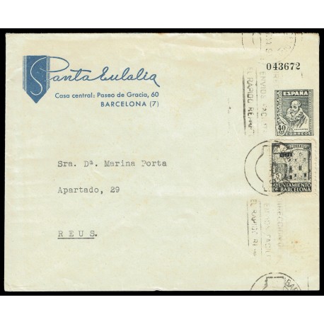 1941-1956 ED. 121 us Enteros Postales Privados