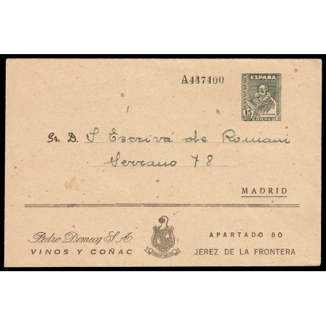 1941-1956 ED. 118 us Enteros Postales Privados