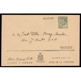 1941-1956 ED. 118 us Enteros Postales Privados