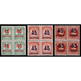 1938 ED. 742/744 ** [x4]
