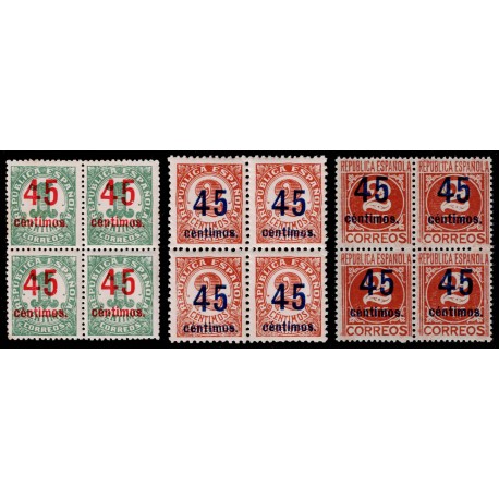 1938 ED. 742/744 ** [x4]