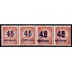 1938 ED. 743hh +743 * [x4]
