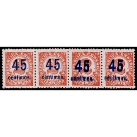 1938 ED. 743hh +743 * [x4]