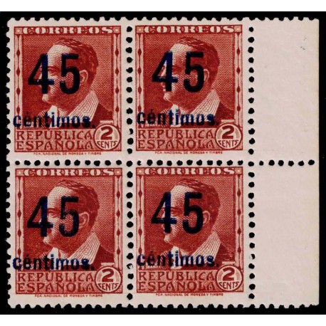 1938 ED. NE 28a ** [x4]