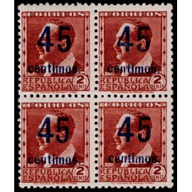 1938 ED. NE 28a ** [x4] (2)