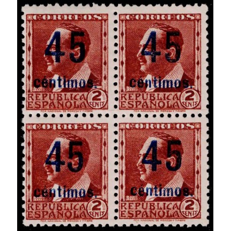 1938 ED. NE 28a ** [x4] (2)