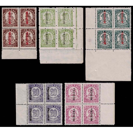 1938 ED. 745M/749M ** [x4]