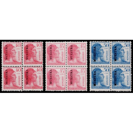 1938 ED. 751M/753M ** [x4]