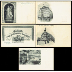 1901-1910 ED. 2 * Enteros Postales Privados