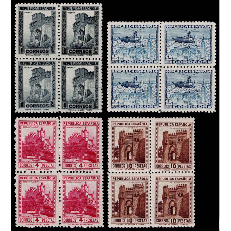 1938 ED. 770/772 + 770A ** [x4]