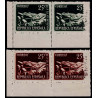 1938 ED. 787d + 787dip, 787ccd + 787ccdip (*)