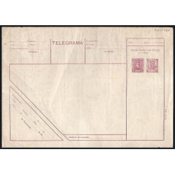 1901 ED. 1/2 * Enteros Telegráficos