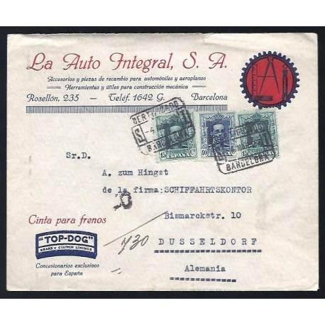 Alfonso XIII ED. 315 (x2), 319