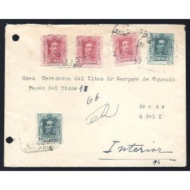 Alfonso XIII ED. 312 (x3), 315 (x2)