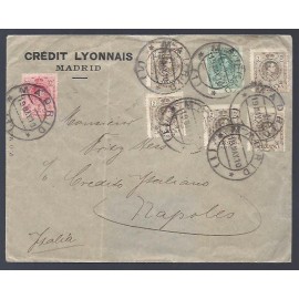 Alfonso XIII ED. 267 (x5), 268/269