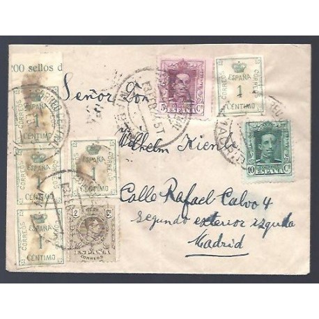 Alfonso XIII ED. 267, 291 (x5), 311, 314