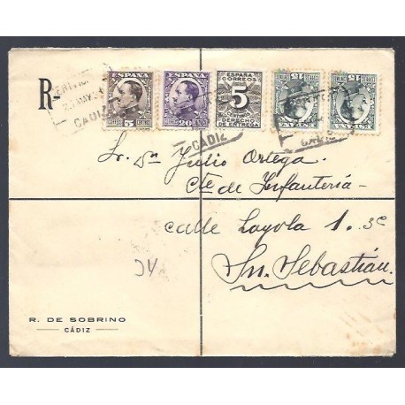 Alfonso XIII ED. 491, 493 (x2), 494, 592