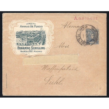 1901-1910 ED. 5 us Enteros Postales Privados