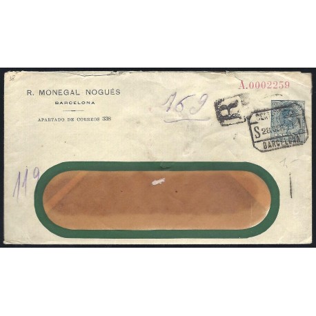 1910-1924 ED. 28 us Enteros Postales Privados